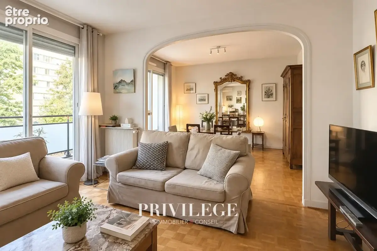 Appartement 83m2 traversant   Balcon, climatisation, calme et verdure - photo 2