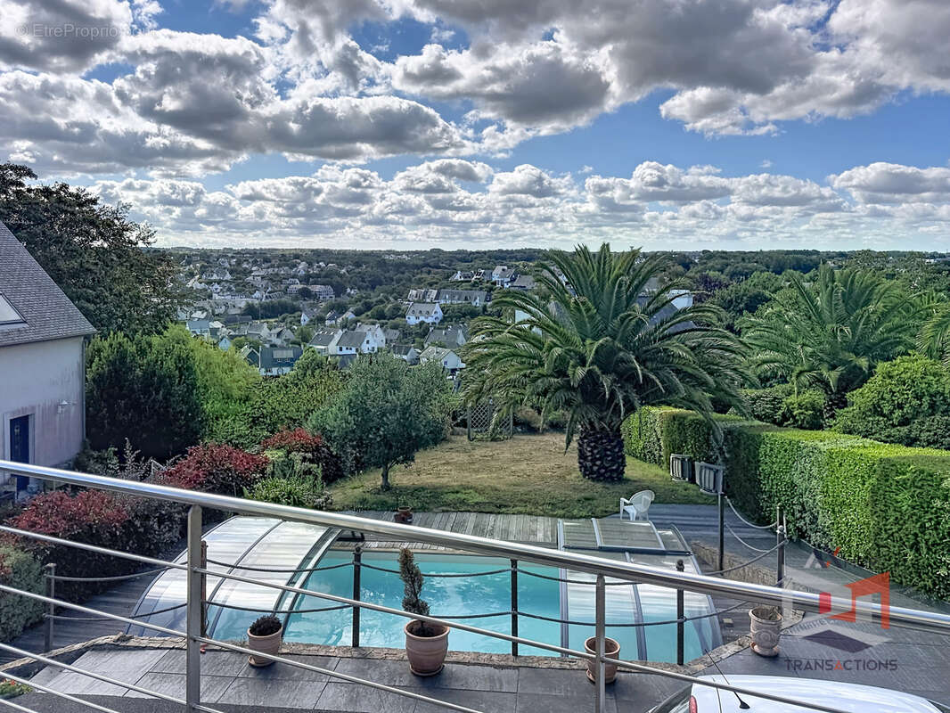PERROS-GUIREC : Maison avec piscine proche commerces avec vue Mer - photo 14