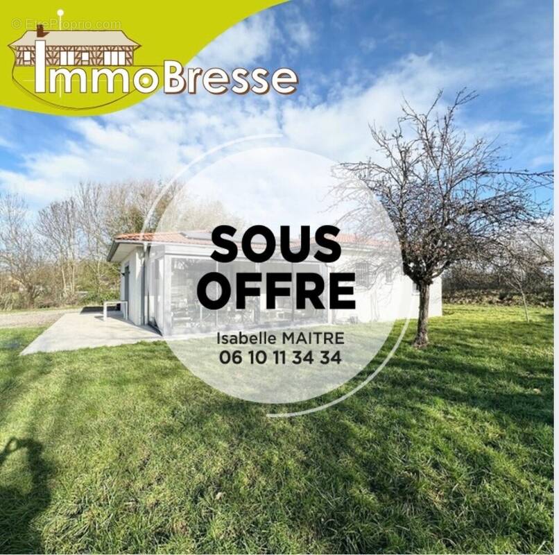 Maison à MONTREVEL-EN-BRESSE