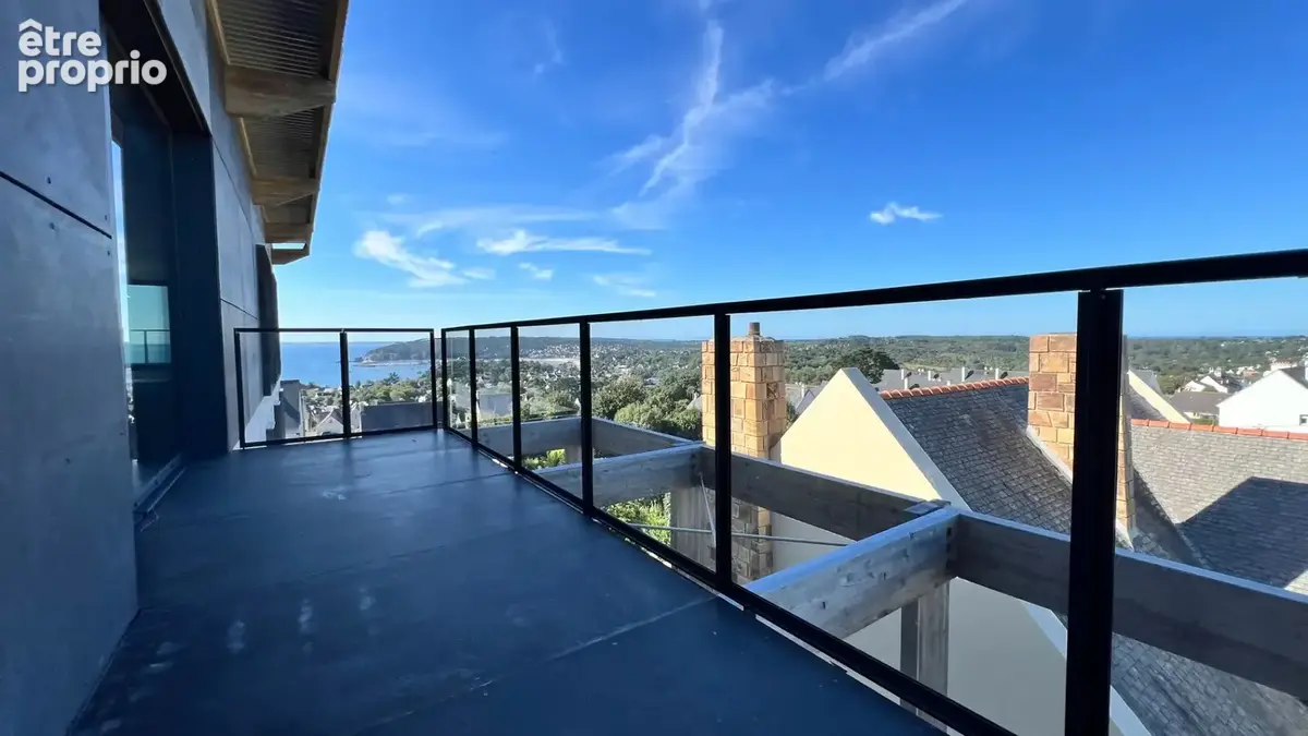 Département du Finistère (29) - À vendre : Crozon, centre-ville - Appartement penthouse T6 de 183 m² habitable avec vue panorami - photo 10