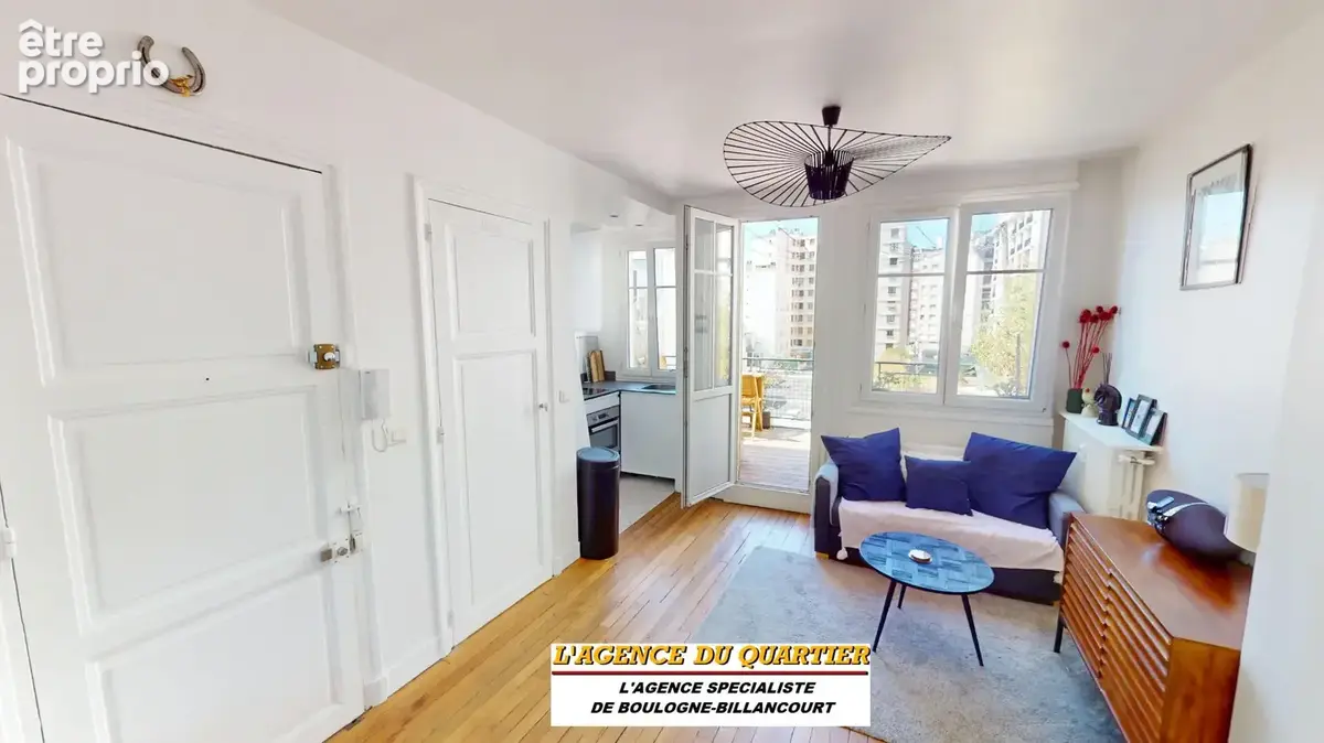 Unique et charmant 2 pièces 26,15 m² + terrasse privative 7 m² cave - photo 4