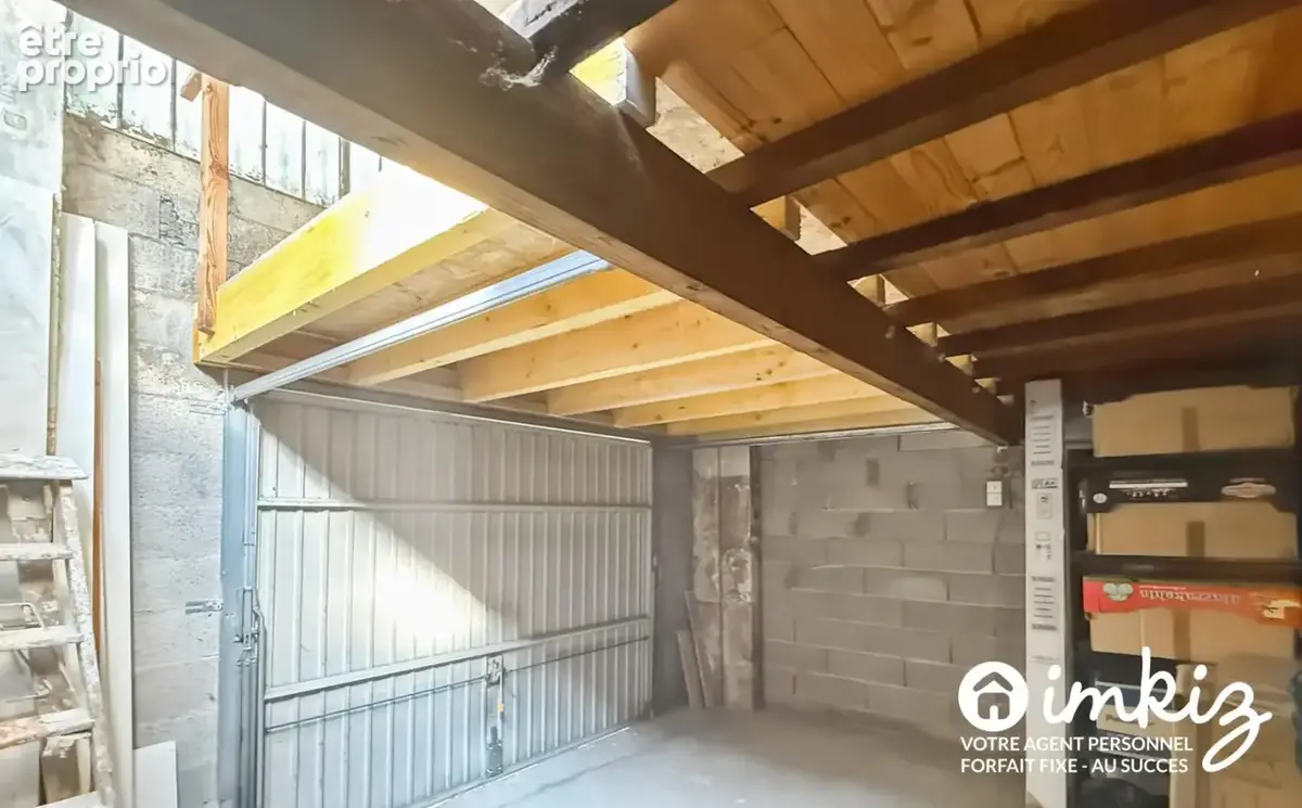 Garage avec espace stockage en mezzanine - photo 2