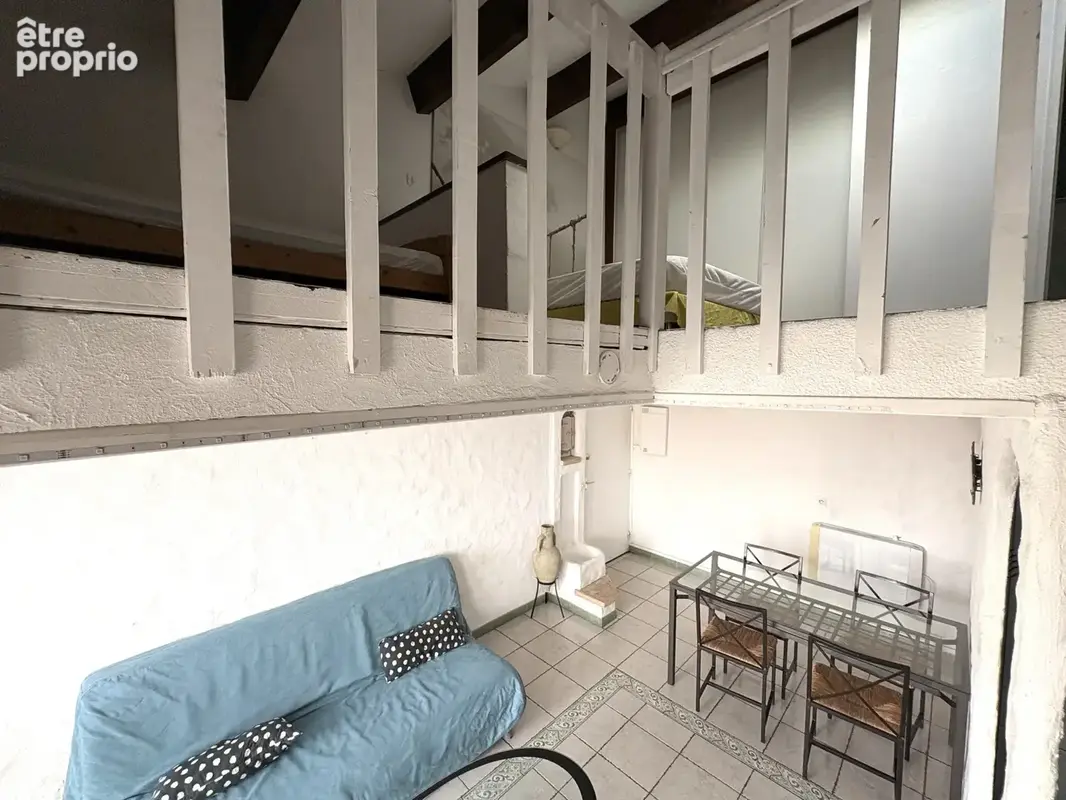 Palavas ,proche plage , T2 en dupex d'environ 38m2 hab , cellier et place PK privée - photo 10