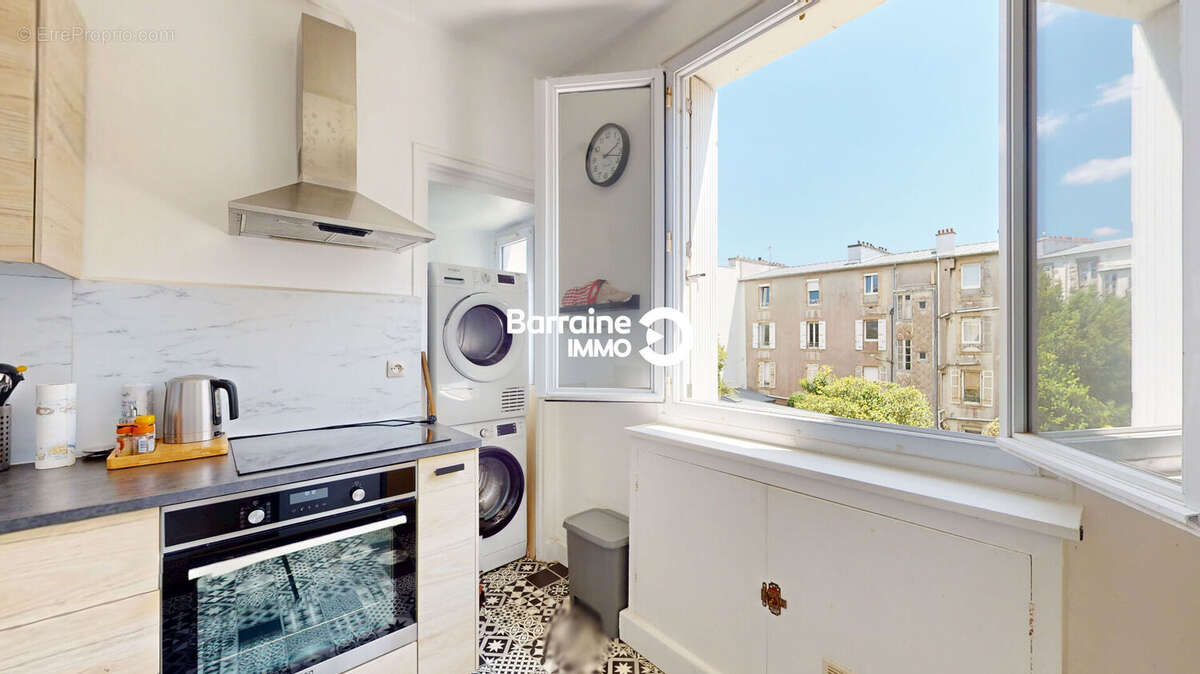 A vendre - barraine immo - appartement t3  64m²  st-michel brest - photo 5