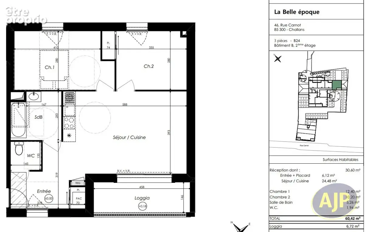 CHALLANS - Appartement neuf T3 - photo 3