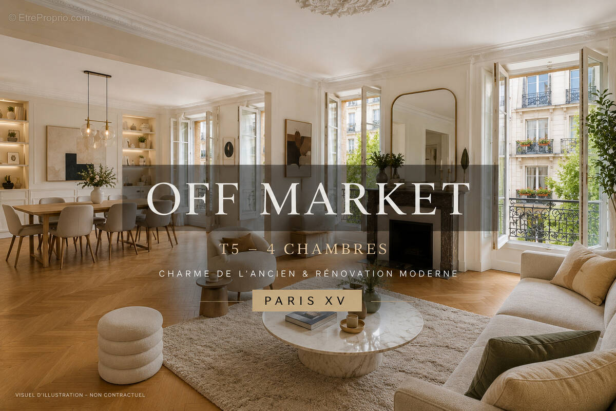 Appartement à PARIS-15E