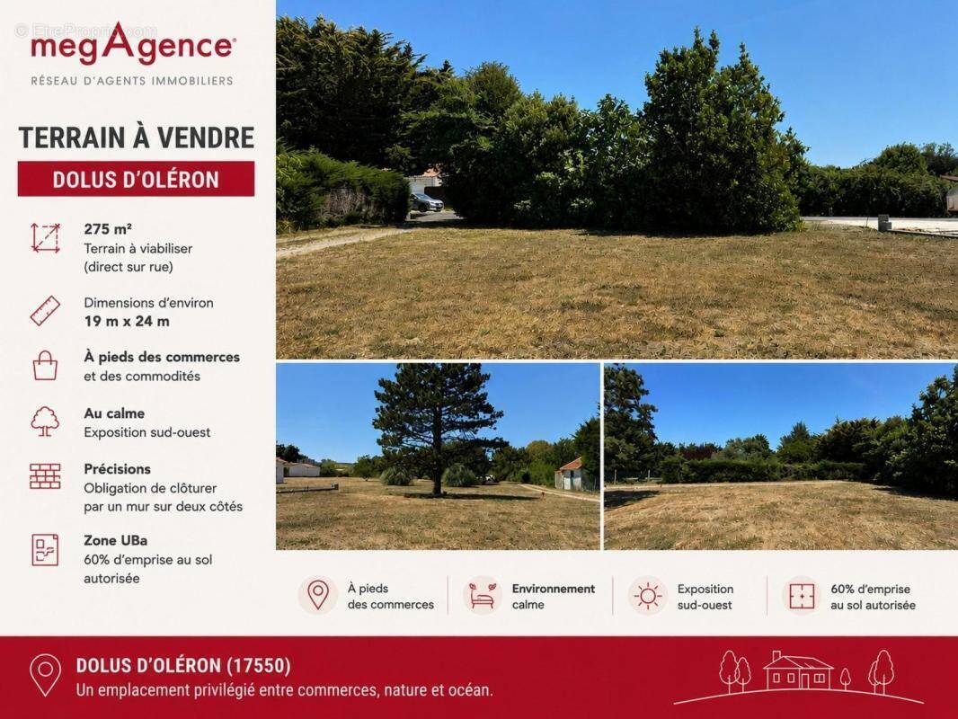 Terrain à DOLUS-D'OLERON