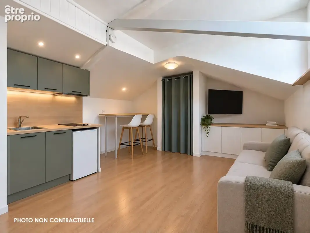 Studio 22,5 m2   Idéal investissement locatif ou Primo-Accédant   Copropriété fermée - photo 2