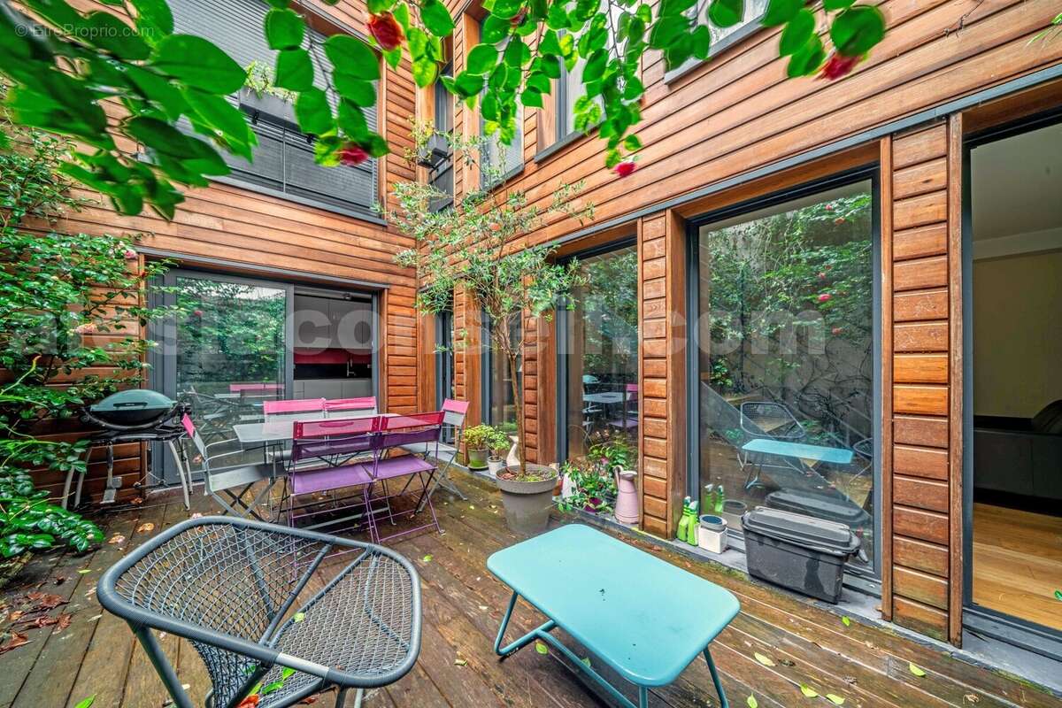 coul13-coh-terr3 - Appartement à PARIS-14E