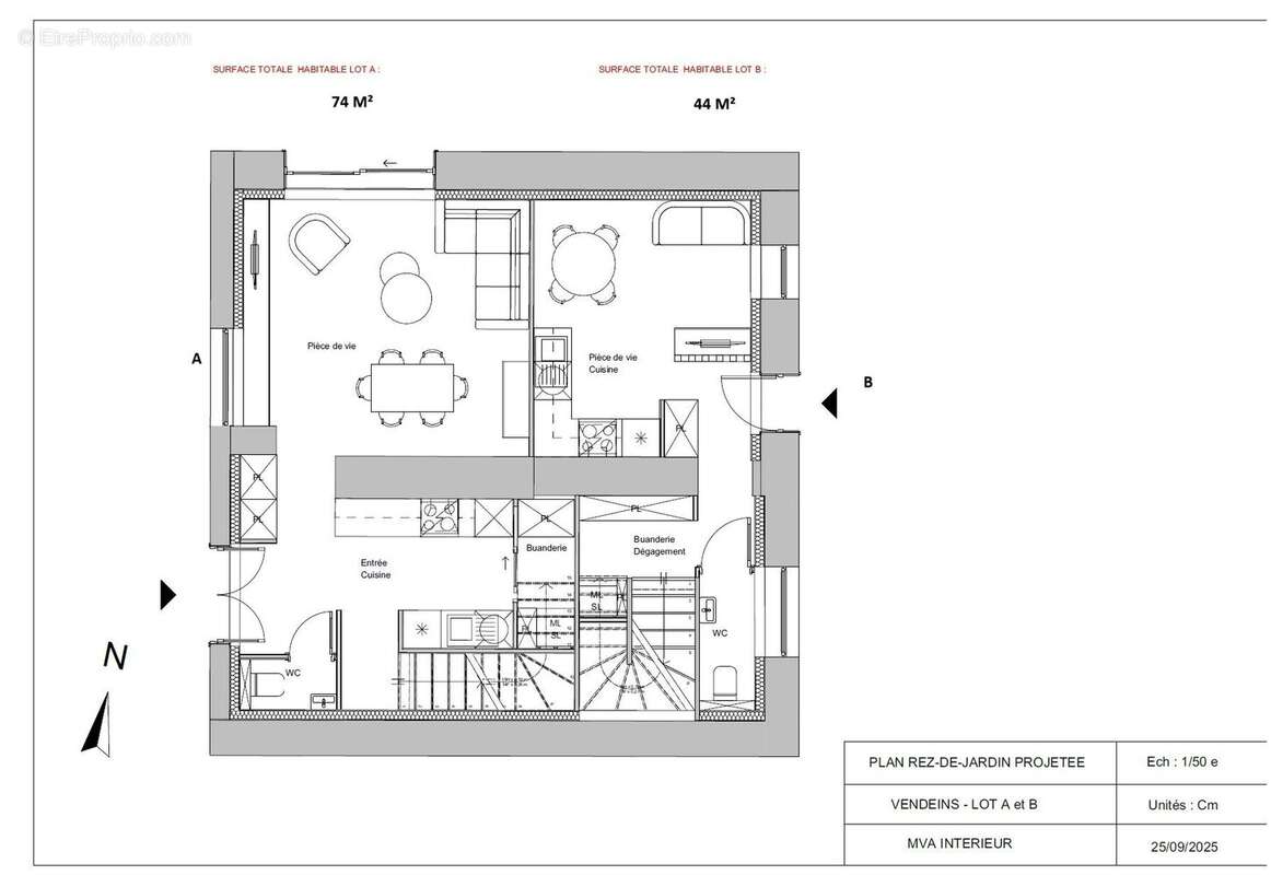 Appartement à VANDEINS