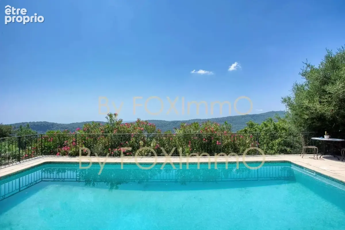 Exclusivité – tour­­rettes-sur-loup- maison individuelle– vue panoramique mer, montagnes et forêt- calme absolu - piscine _garag - photo 19