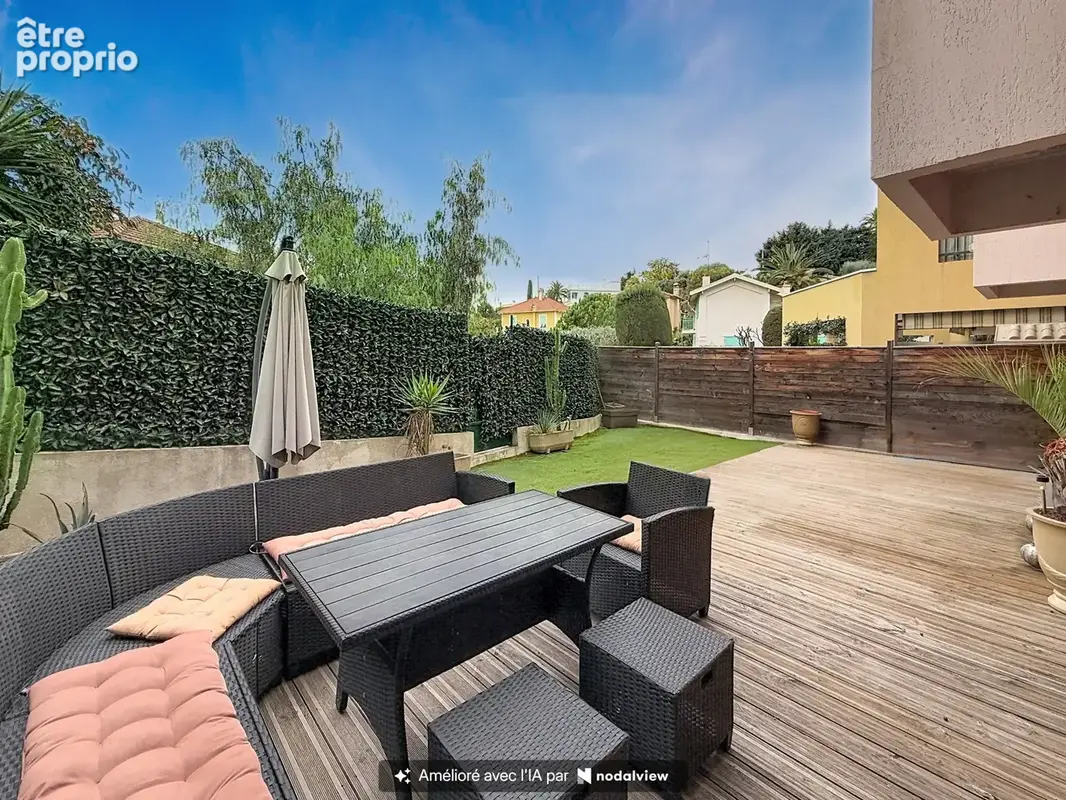 Exclusivité   vence   appartement 2 pièces avec jardin de 115 m2, parking et cave - photo 1