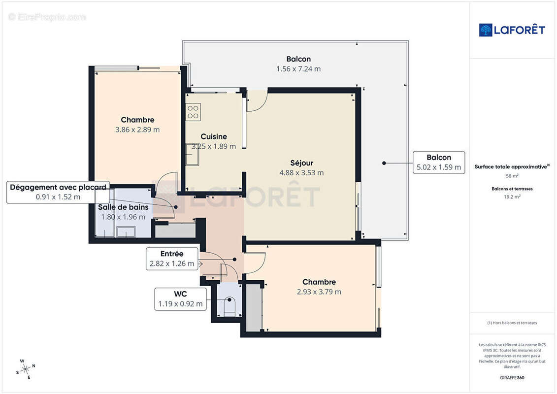 Appartement à NICE