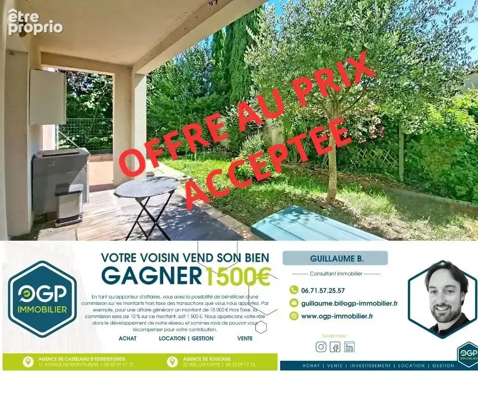 Appartement à CASTELGINEST