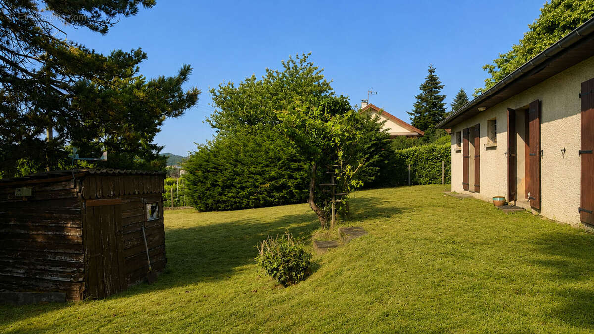 MORAS - Plain-pied 3 chambres sur 1 465 m² de terrain - Calme absolu à 5 min de Crémieu - photo 7