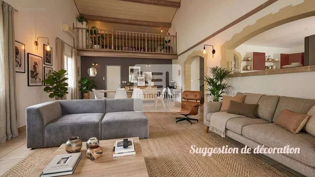 Villa provencale plain pied avec piscine - photo 7