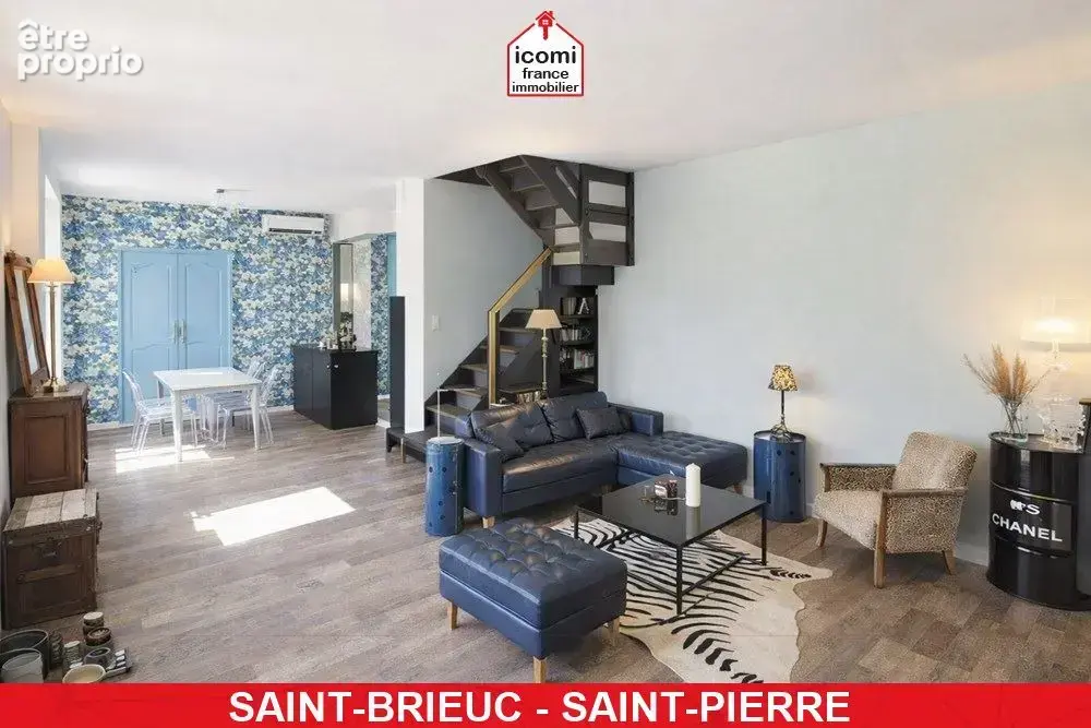 Cotes-d'armor - saint-brieuc (22000) - a vendre - maison t7 de 200m² - 5 chambres - garage - terrasse  - jardin - coup de coeur  - photo 1
