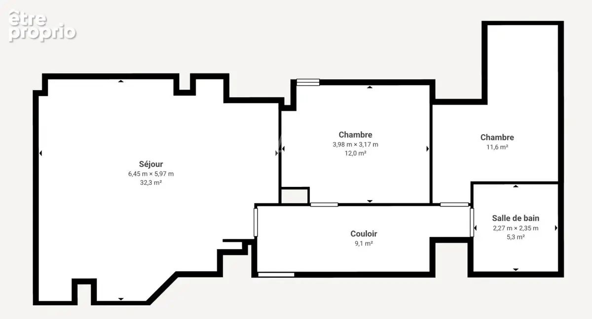 Appartement Pontault Combault 4 pièce(s) 68 m2 - photo 15