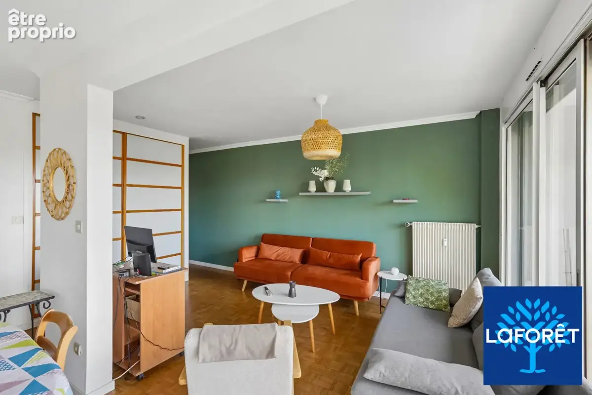 Appartement Villeurbanne 3 pièces 75m2 balcon - photo 3