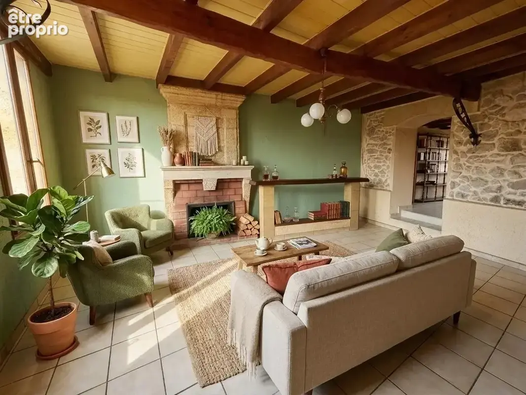 Saint-christoly-de-blaye - maison avec grand terrain - photo 4