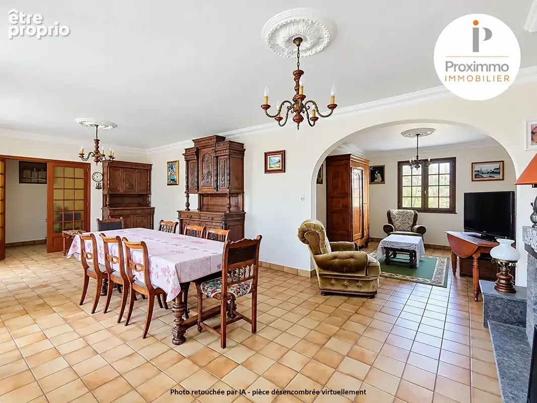 Maison familiale 169 m²  - 5 chambres - Sous-sol complet - Terrain de 2 419 m² à Guipry-Messac - photo 7