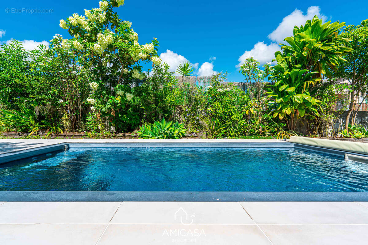 Saint benoit - villa plain-pied avec piscine sans vis-a-vis - photo 4