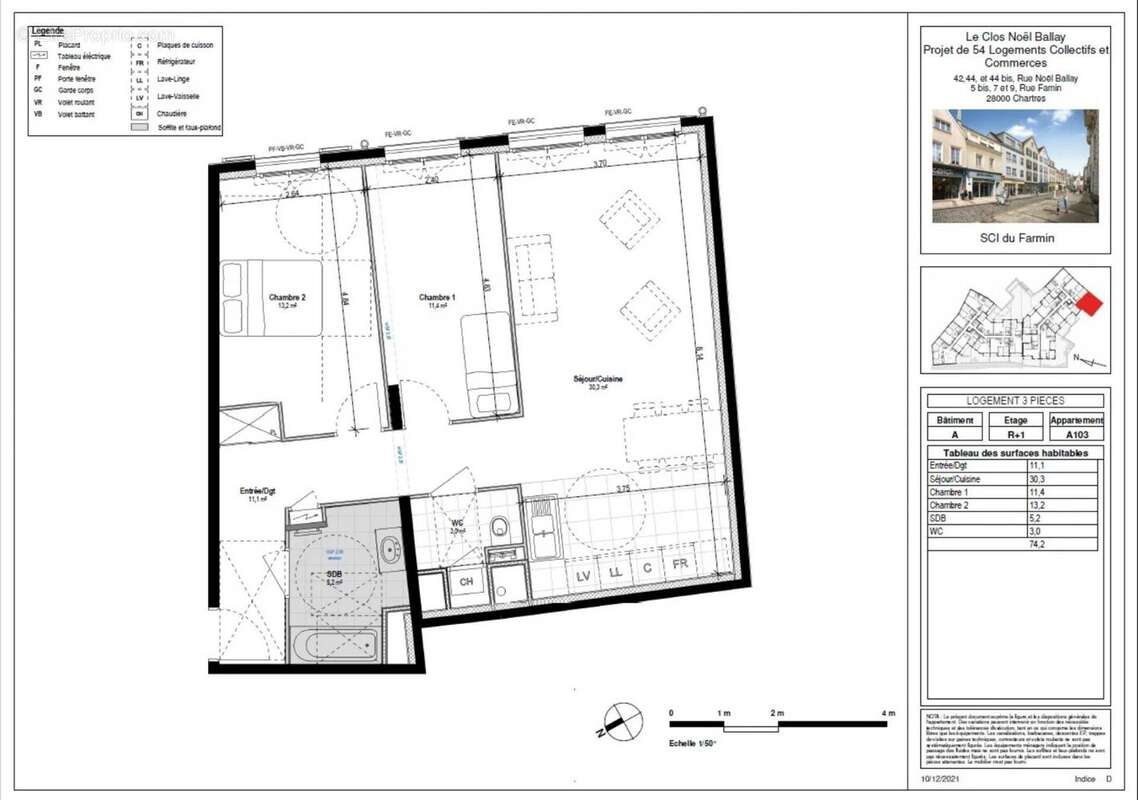 Appartement à CHARTRES
