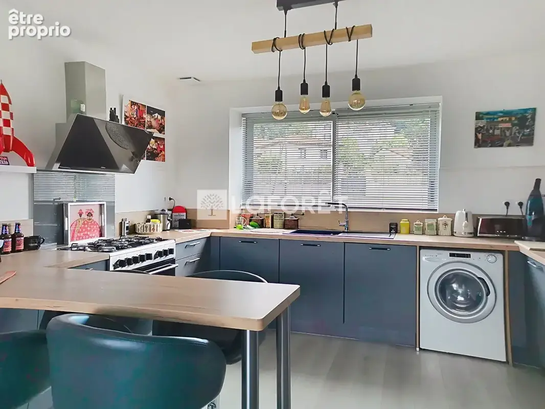 RARE  Appartement 4 pièces,  rénové 2021 avec balcon , Petite copropriété , Reyrieux - photo 2