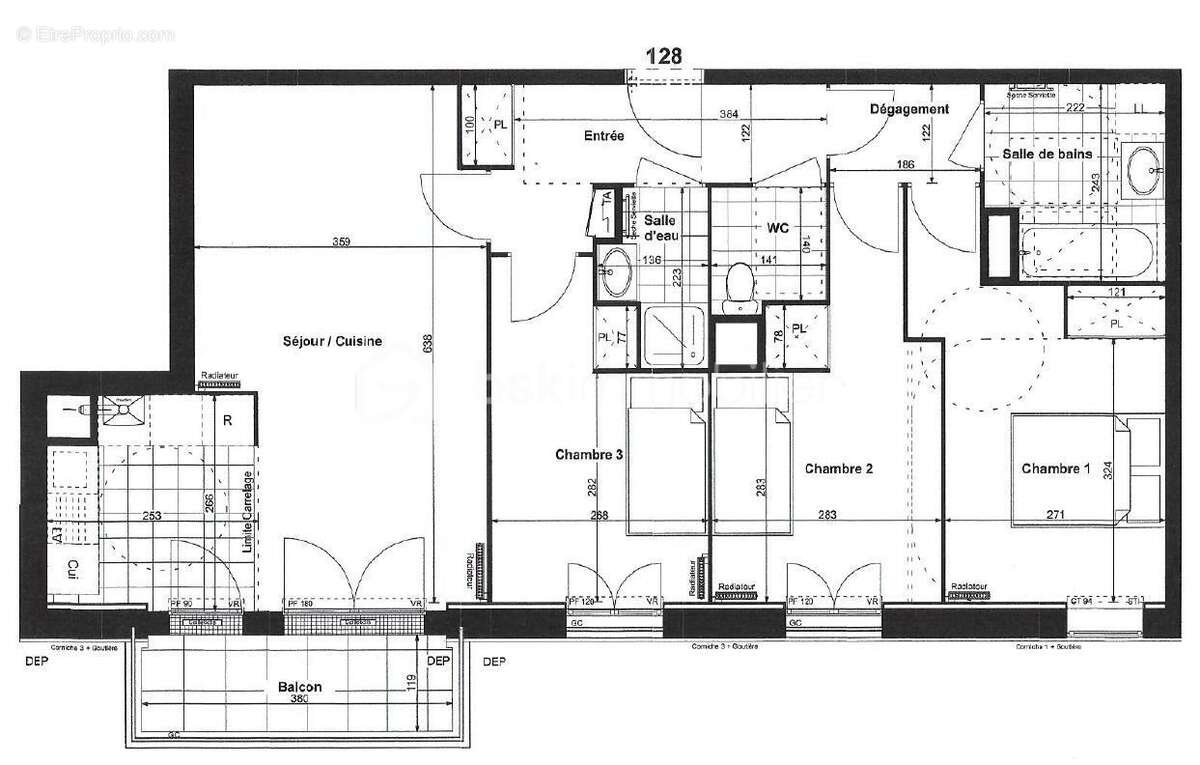 Appartement à LE MESNIL-LE-ROI