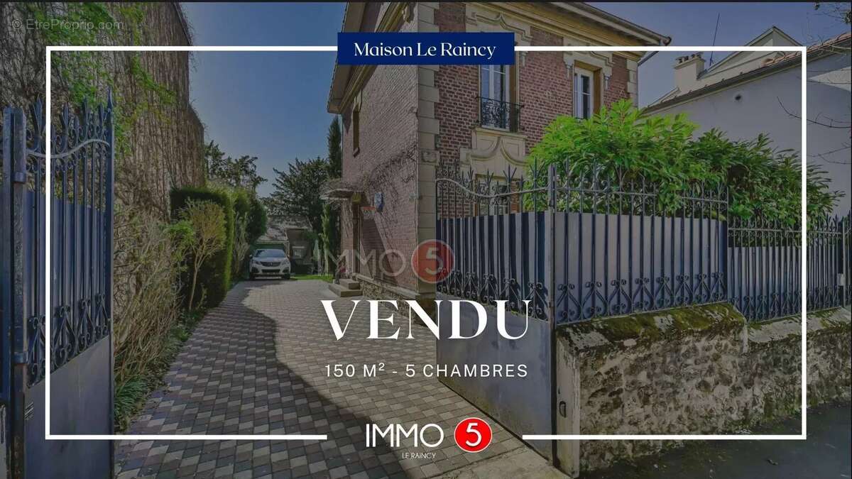 Maison à LE RAINCY