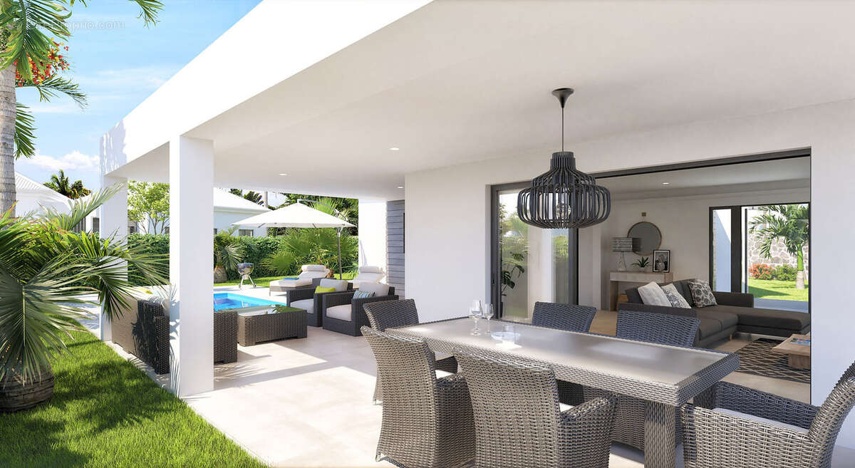 Villa de standing les hauts de st francois - photo 4