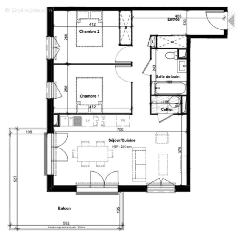 Appartement à BLANQUEFORT