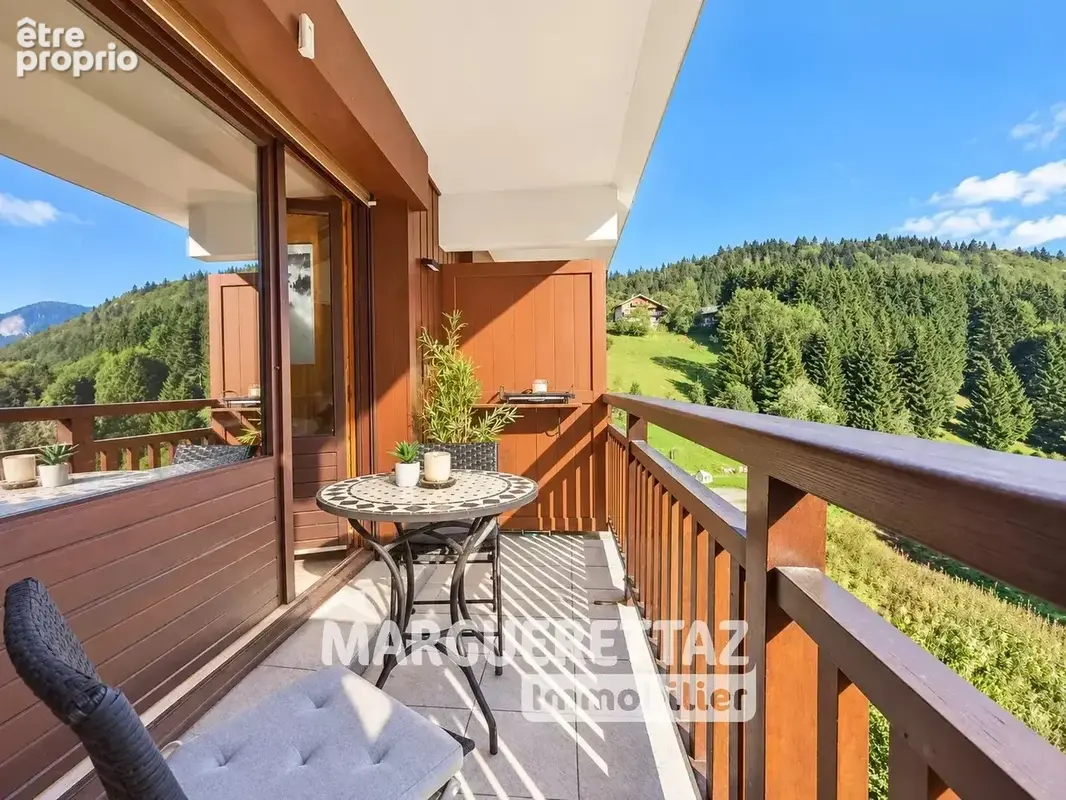 T3 Duplex avec 3 balcons vue montagnes - photo 4