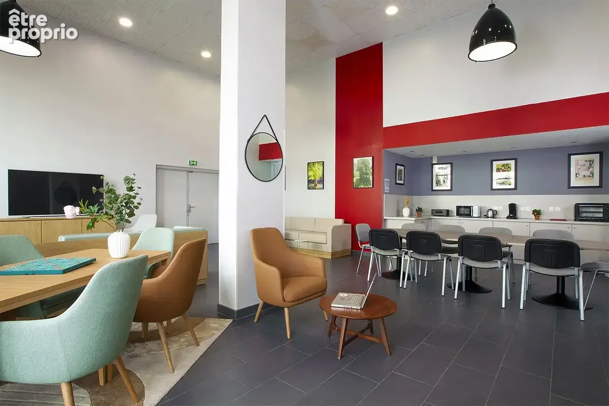 INVESTISSEMENT LOCATIF  ASNIERES SUR SEINE  Résidence étudiante Les Estudines Sarah Bernhardt - 5.86 % de rentabilité - photo 5