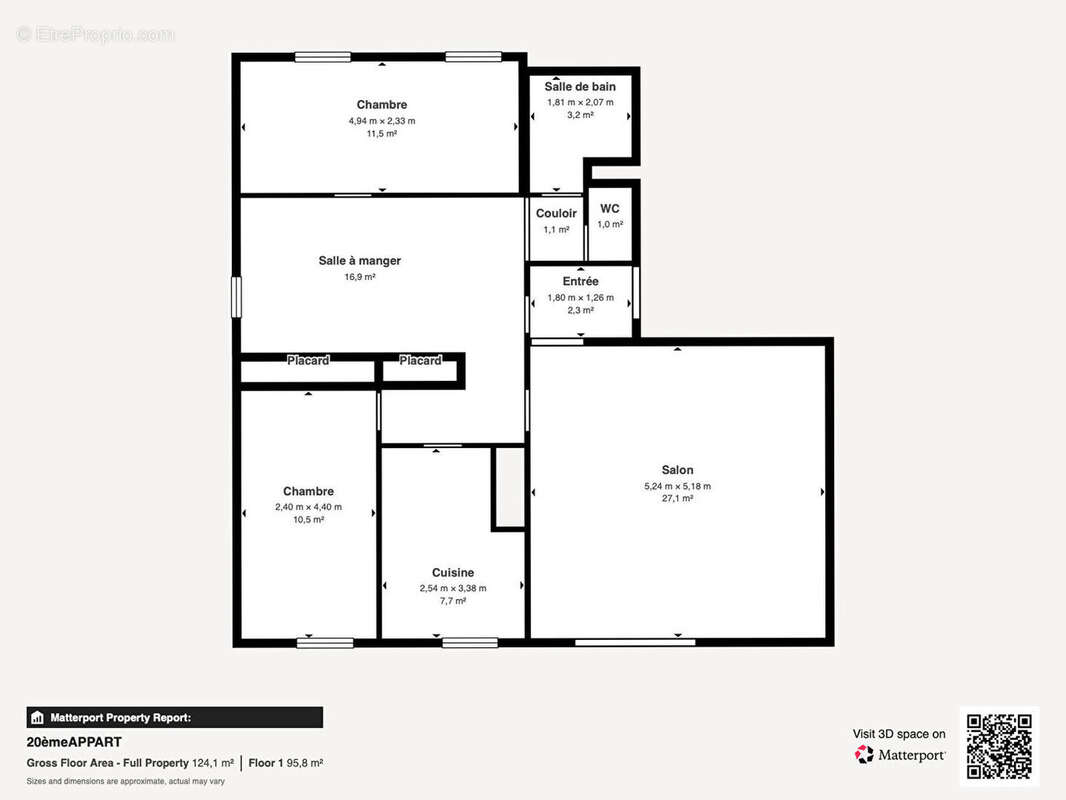 Appartement à SAINT-DENIS