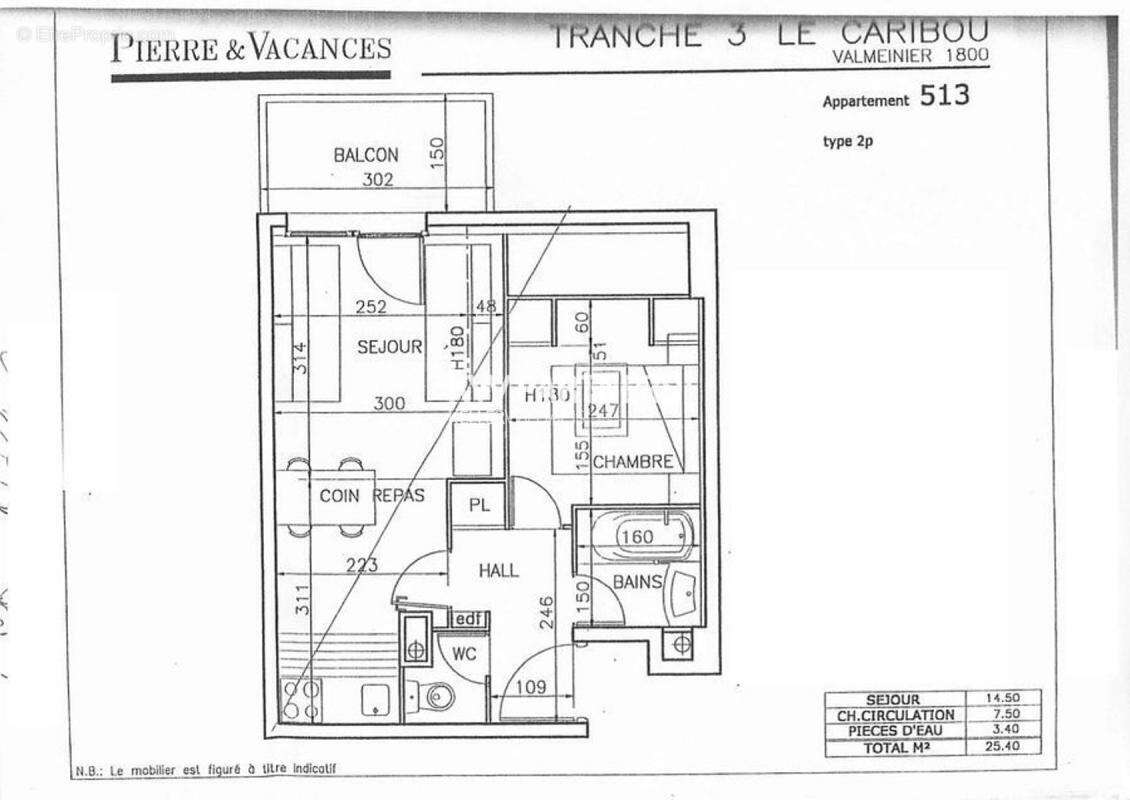 Appartement à VALMEINIER