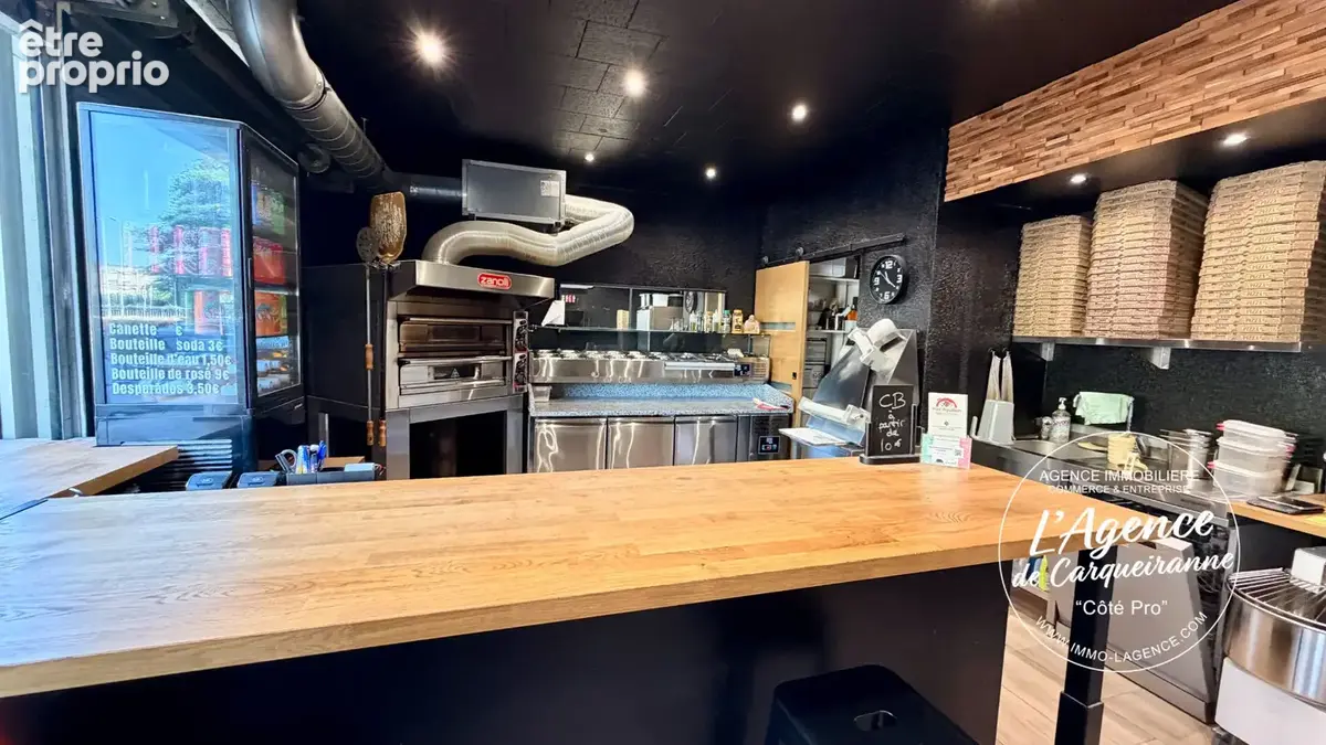 A vendre pizzeria a emporter et en livraison d'environ 28 m2 entierement renove equipe aux normes avec extraction a toulon - photo 2