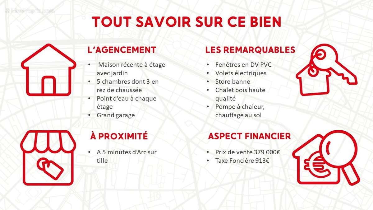 Maison à ARC-SUR-TILLE