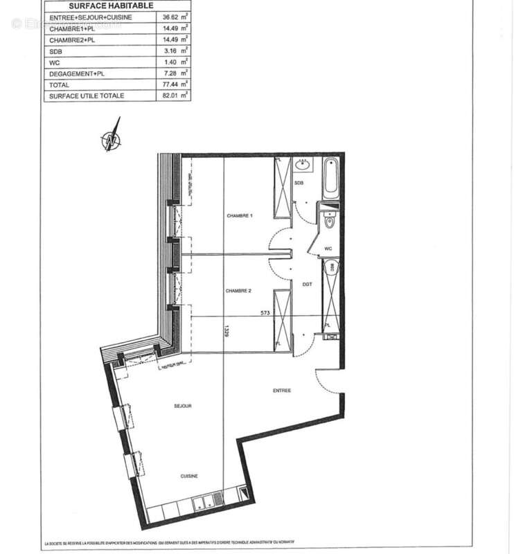 Appartement à SAINT-QUENTIN