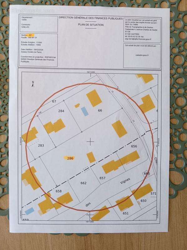 Terrain à GAILLAC