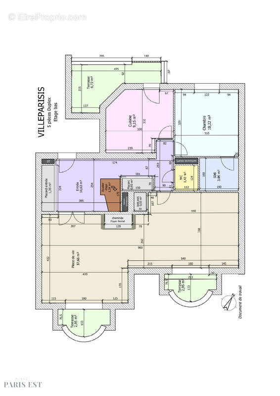 Appartement à VILLEPARISIS