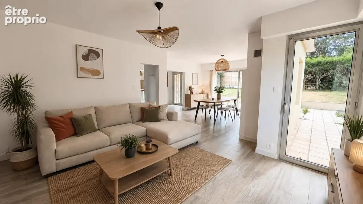 A 8 minutes de Quimper jolie maison rénovée 5 chambres, 128 m2 + 90 m2 de sous-sol - photo 1