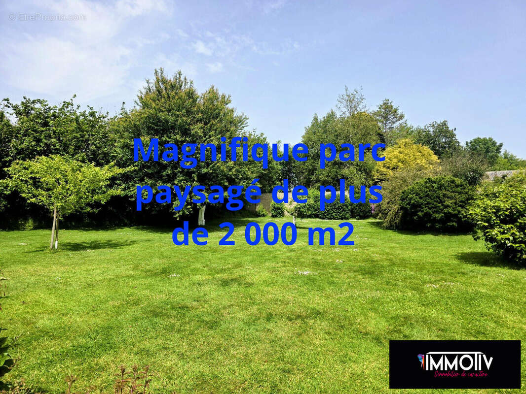 son magnifique parc exposé sud ouest - Maison à LOCMARIA-PLOUZANE