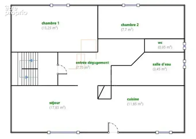 * GEUDERTHEIM - Très beau 3 pièces situé dans une petite copropriété de 3 logements, avec vue magnifique du balcon !! * - photo 17