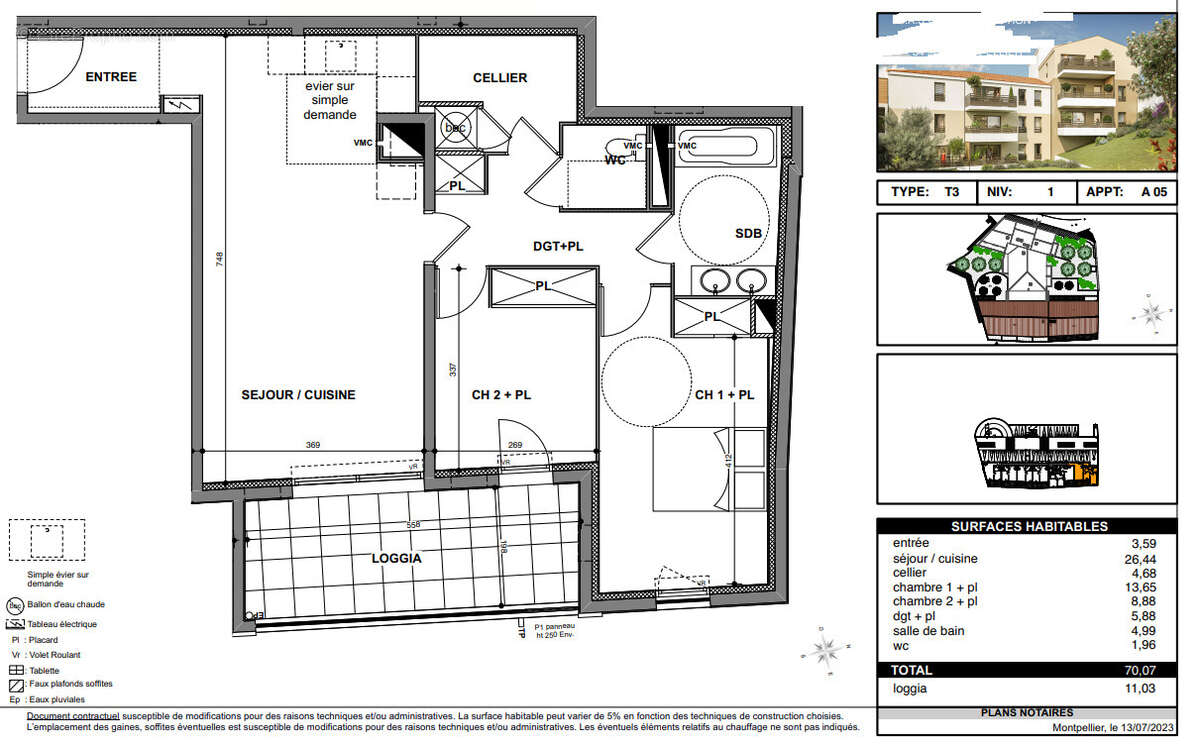 Appartement à NIMES