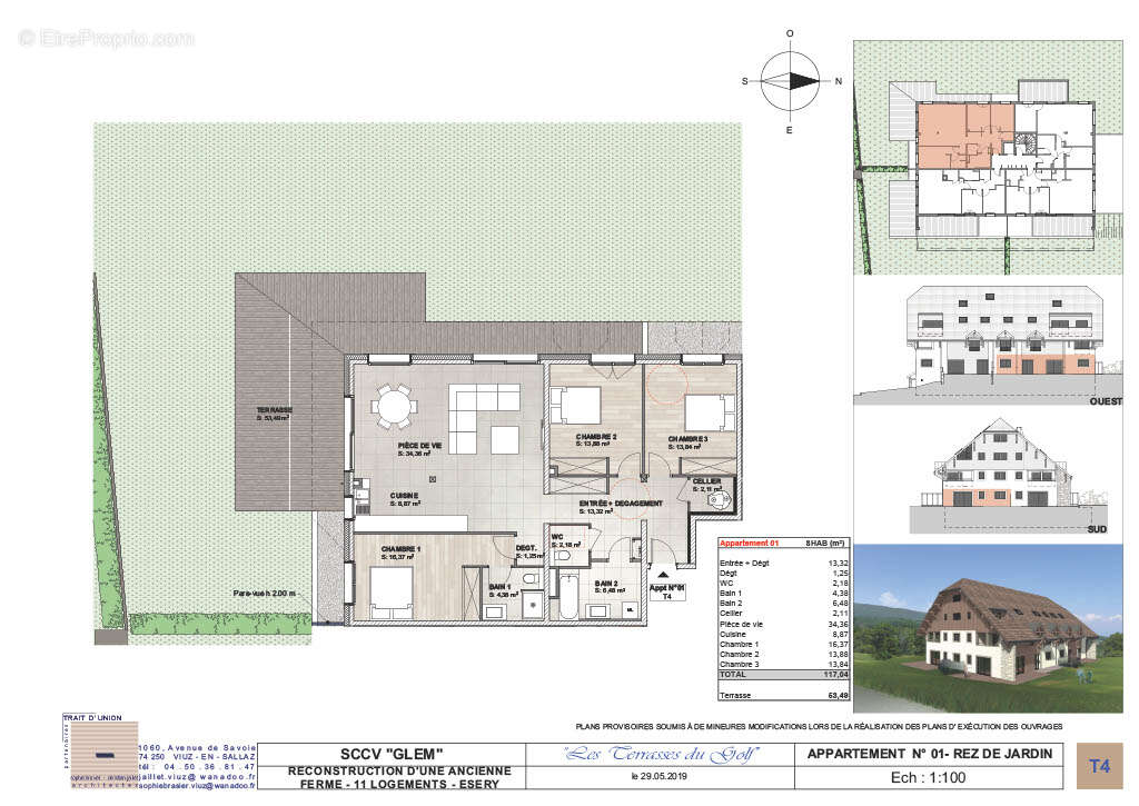 Appartement à REIGNIER