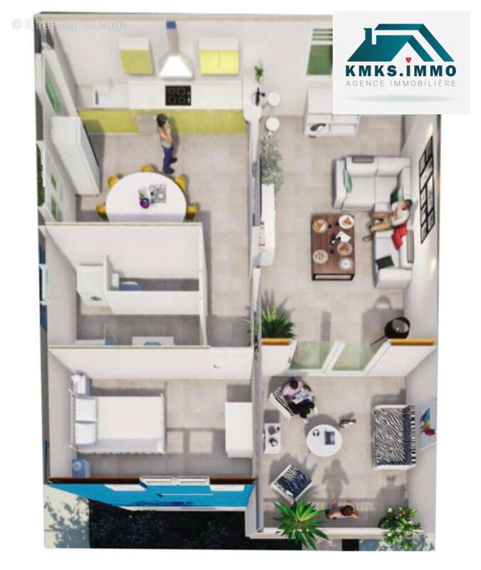 Appartement à FORT-DE-FRANCE