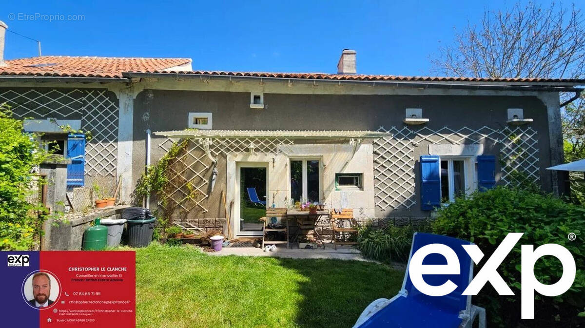 Maison à NANTEUIL-AURIAC-DE-BOURZAC