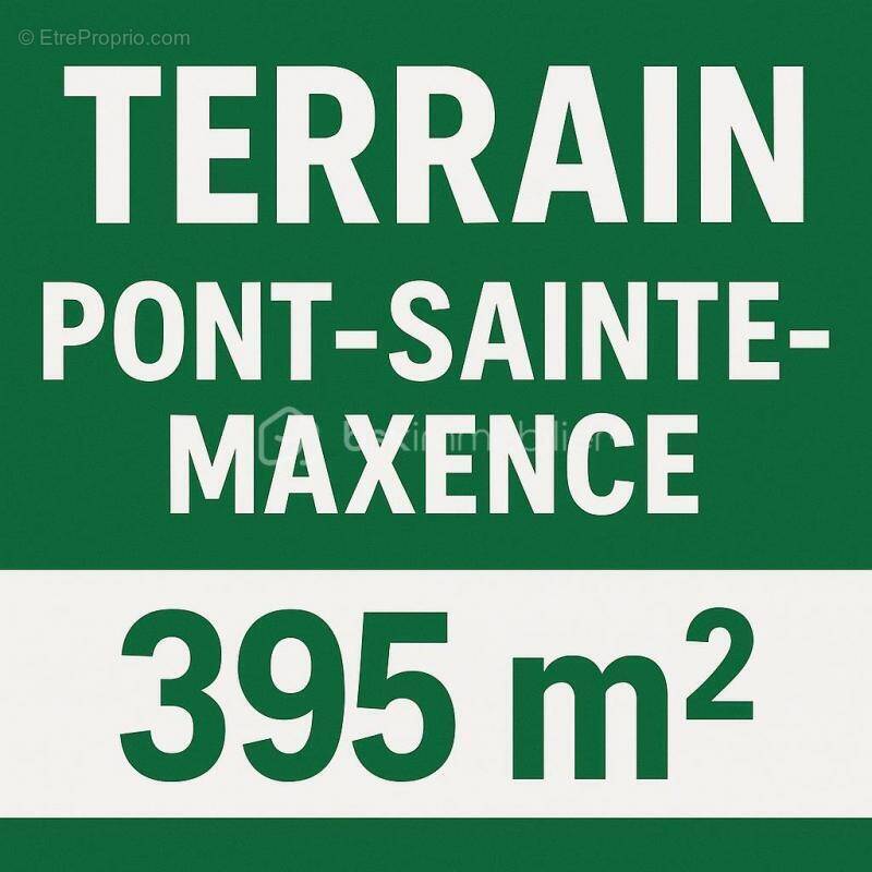 Terrain à PONT-SAINTE-MAXENCE