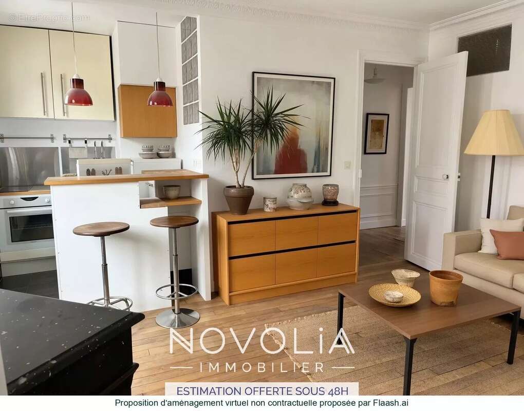 Appartement à PARIS-18E